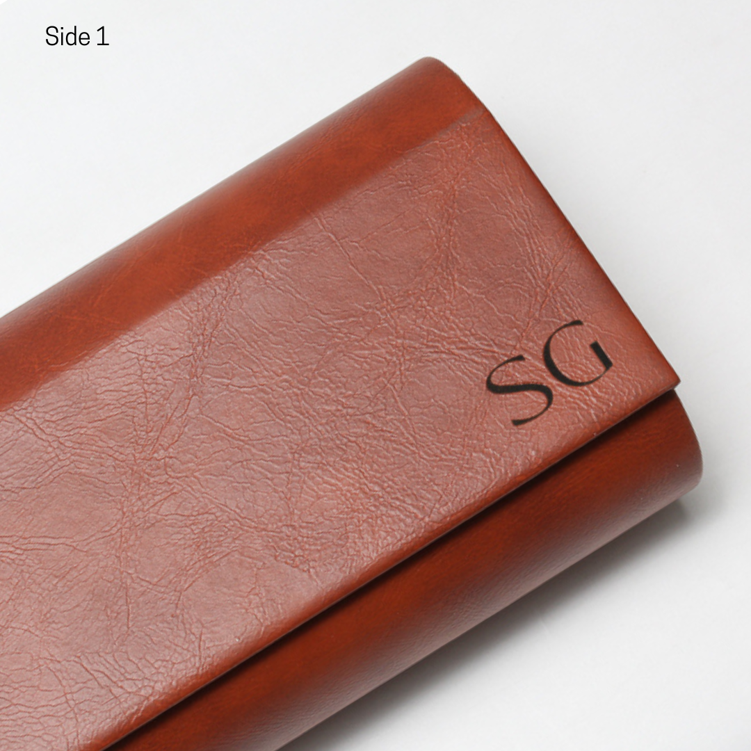 EDEN DOUBLE SIDED BROWN CASE