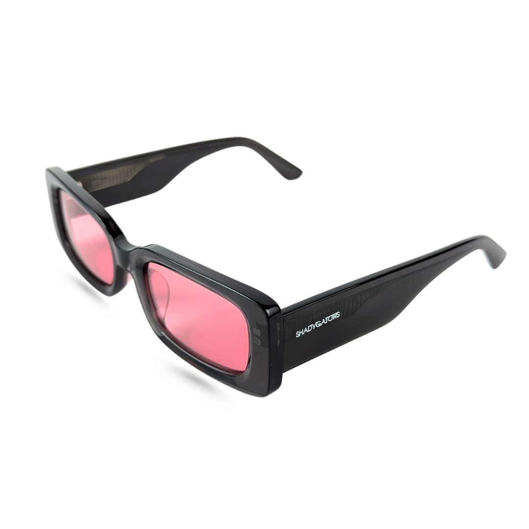 Rose Acetate Sunglasses