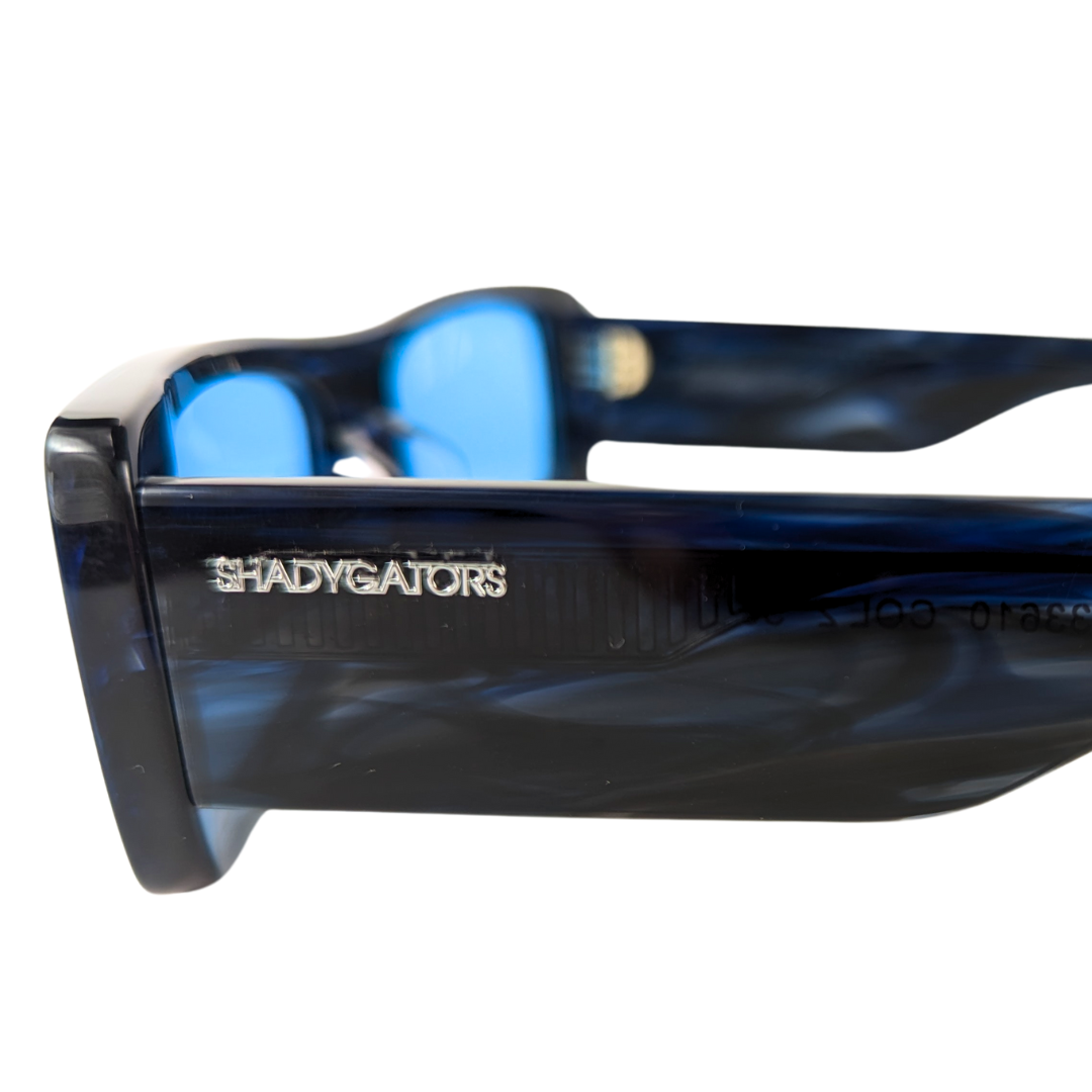 sapphire Acetate Sunglasses
