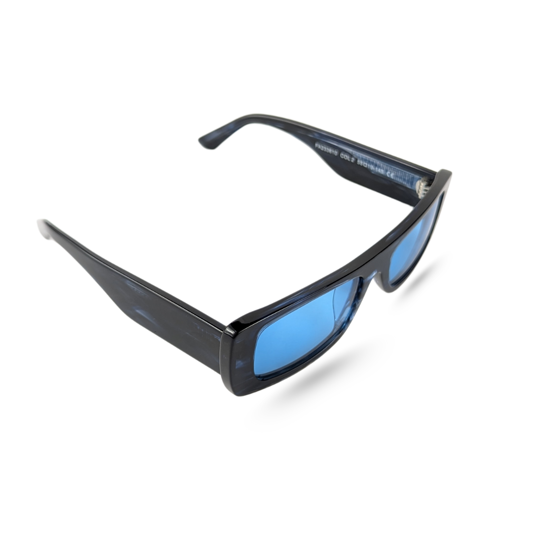 sapphire Acetate Sunglasses