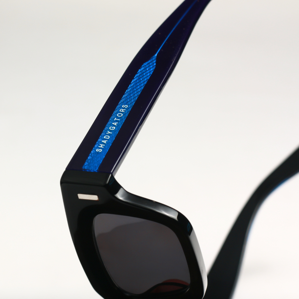 Marine Acetate Sunglasses (Plum)