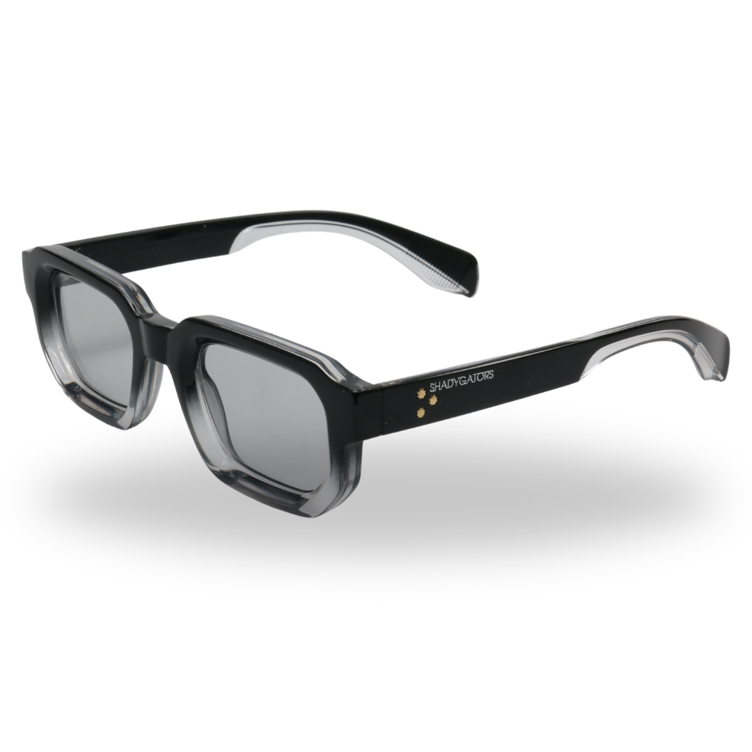 Madrid Sunglasses [Transparent Black]