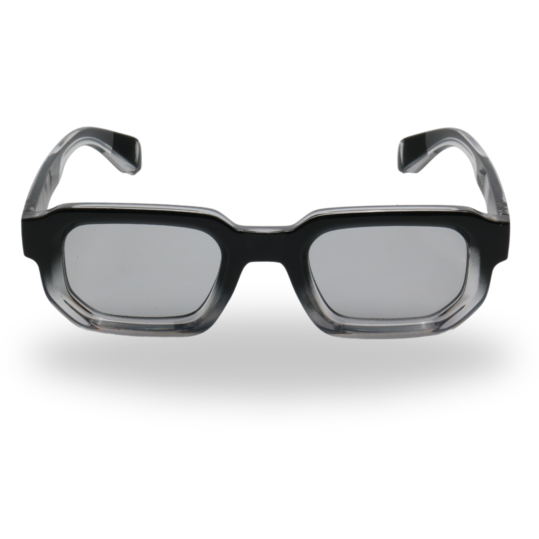 Madrid Sunglasses [Transparent Black]