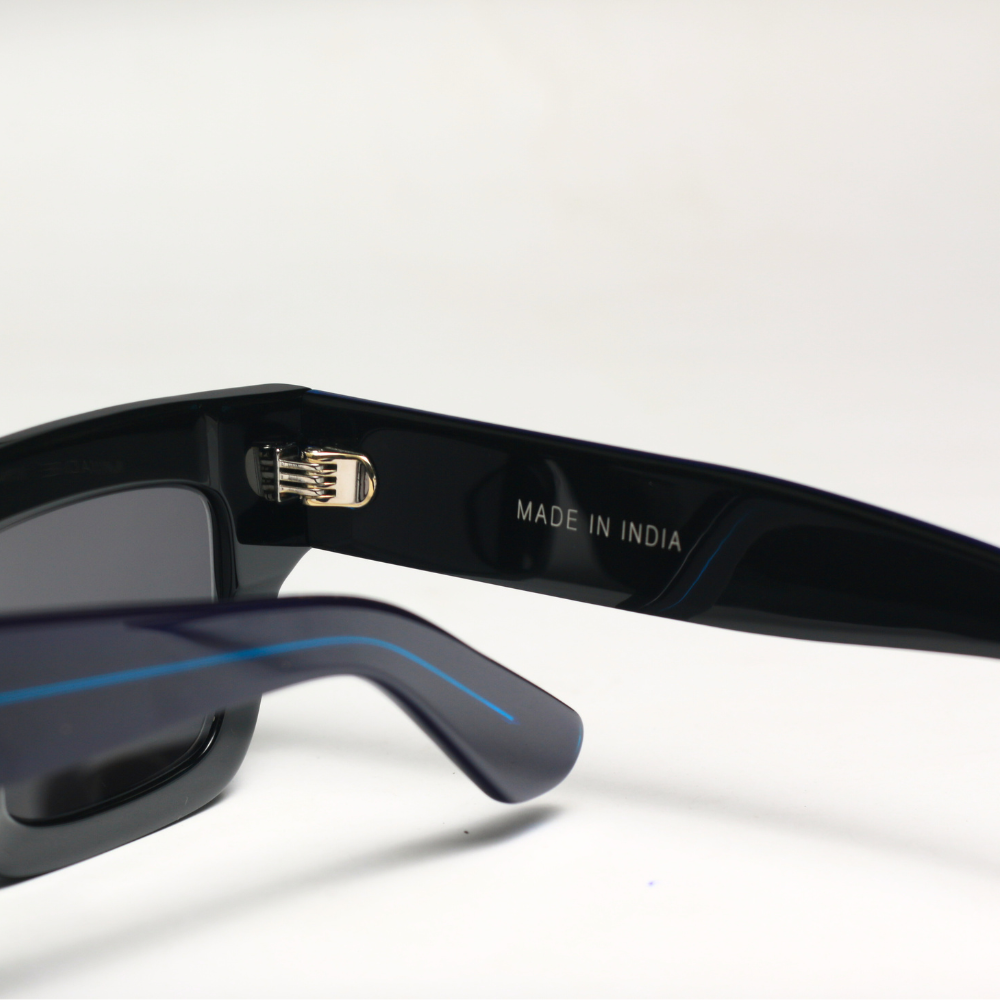 Marine Acetate Sunglasses (Plum)