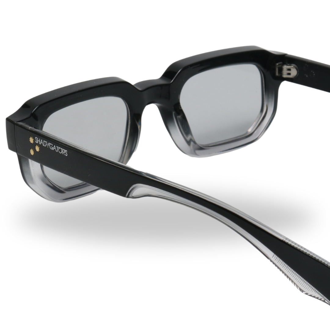 Madrid Sunglasses [Transparent Black]
