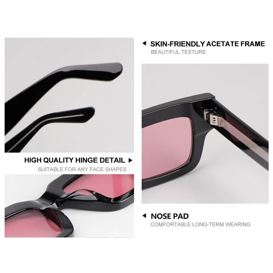 Plum Acetate Sunglasses
