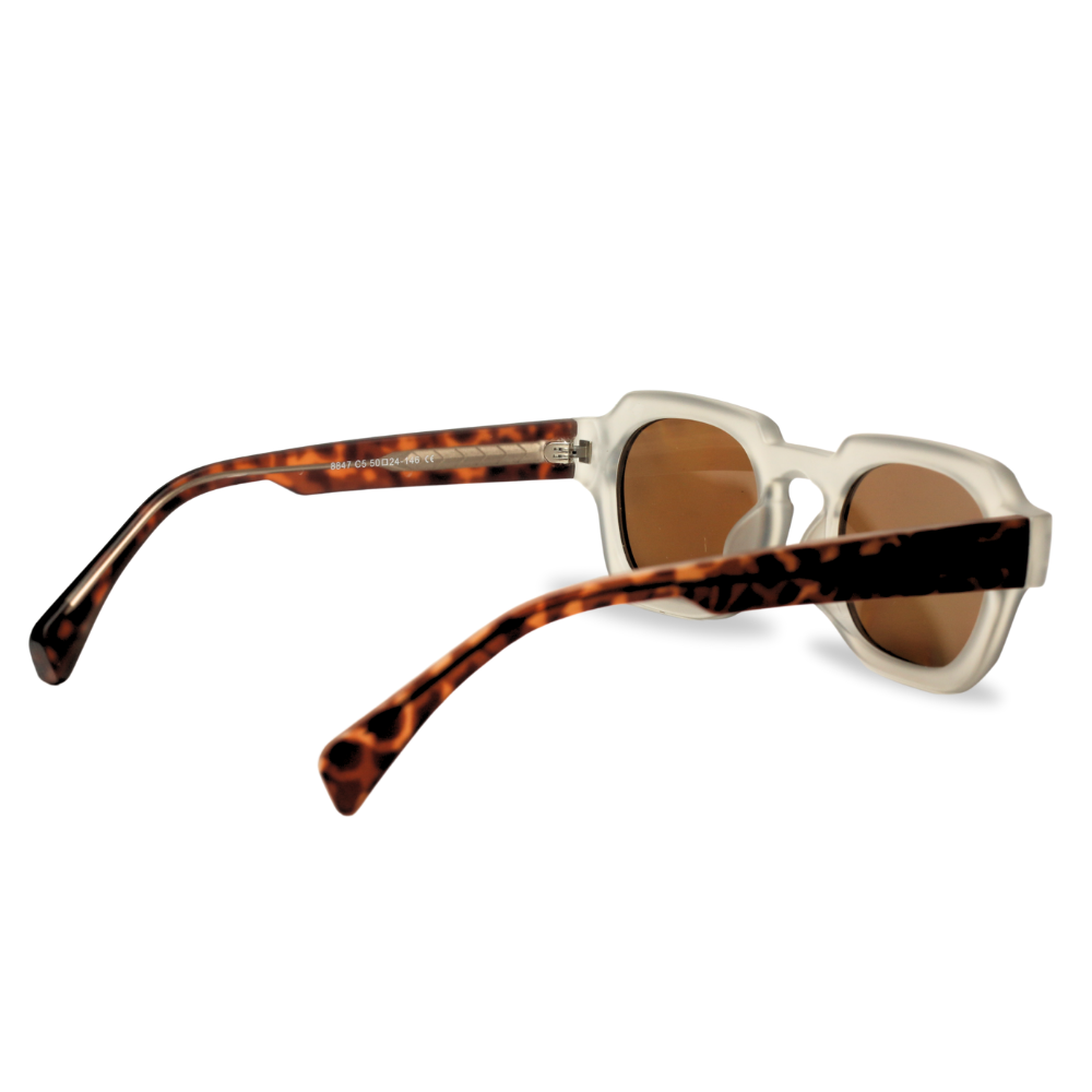 Cubix [Transparent Brown] Sunglasses