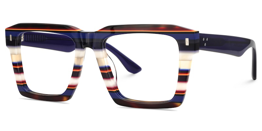 Nolan Acetate Eyewear [Multi Stripes]