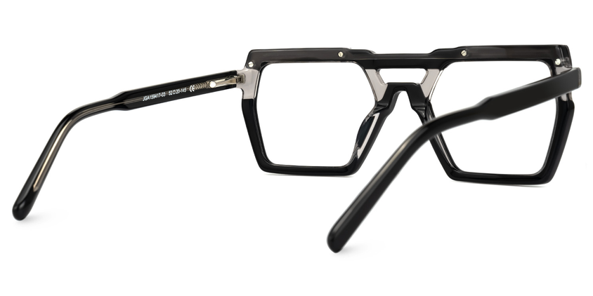 Vendetta Acetate Eyewear [Black]