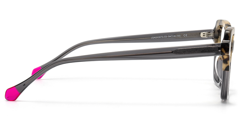 Riviera Acetate Eyewear [Grey Leopard]
