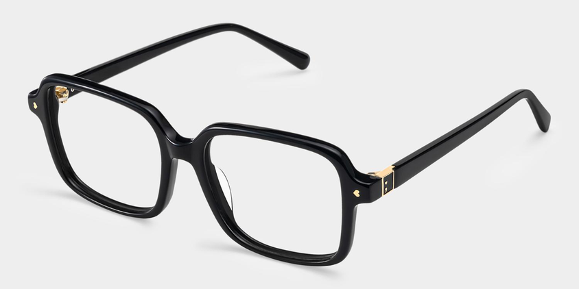 Onyx Acetate Eyewear [Black]