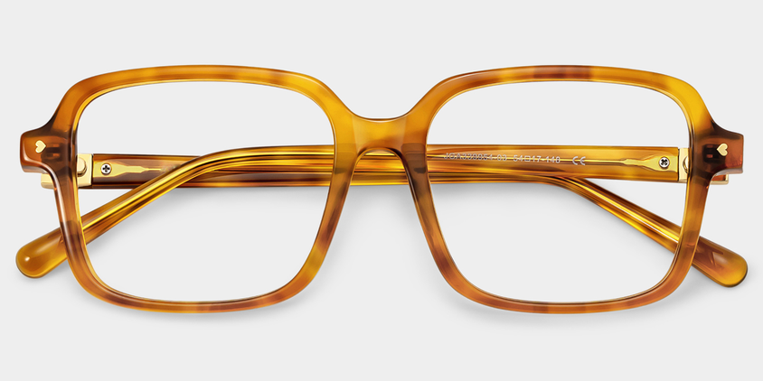 Onyx Acetate Eyewear [Orange]