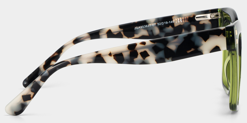 Palm Acetate Eyewear [Leopard Green]