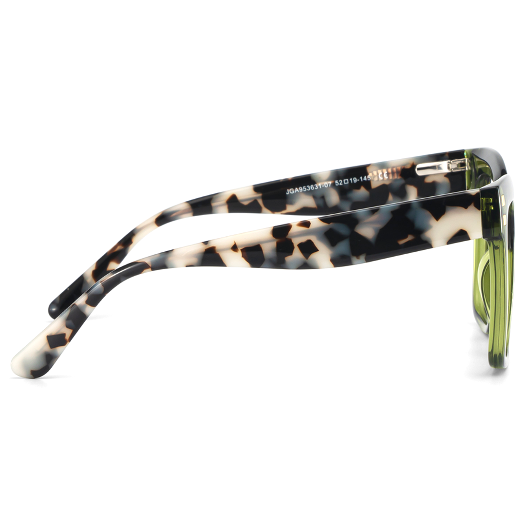 Palm Acetate Eyewear [Leopard Green]