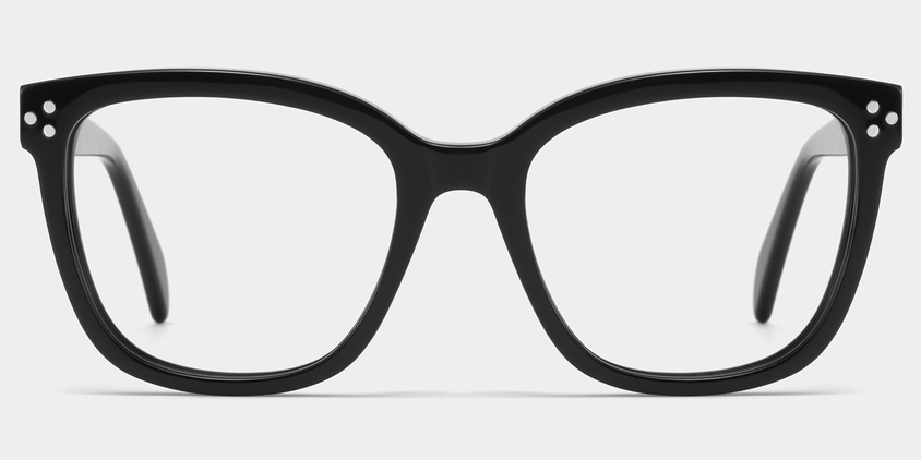 Auburn Acetate Eyewear [Black]