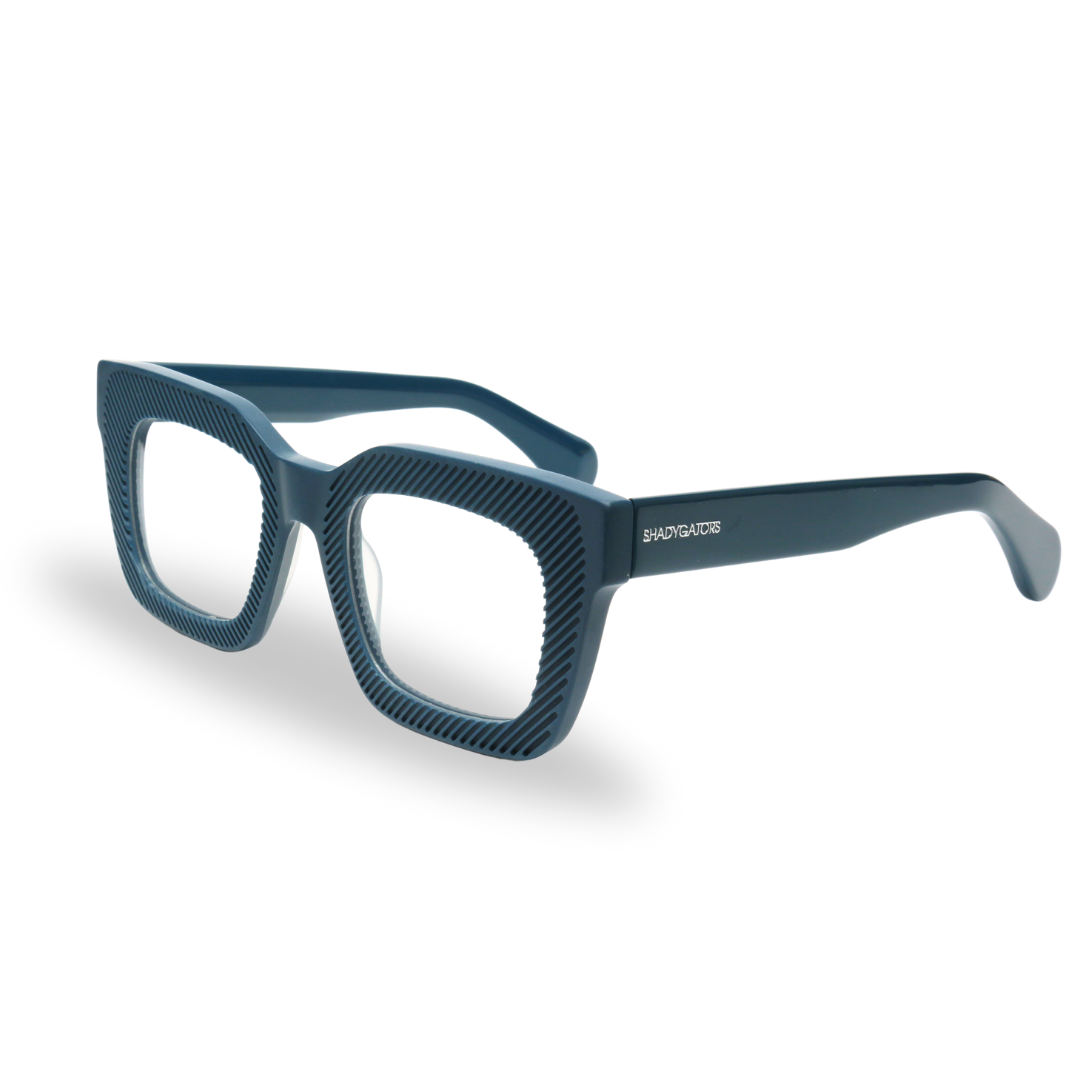 Shredder Acetate Eyewear [Blue]