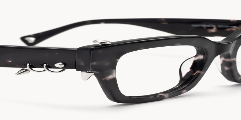Coral Acetate Eyewear [Tortoise Black]