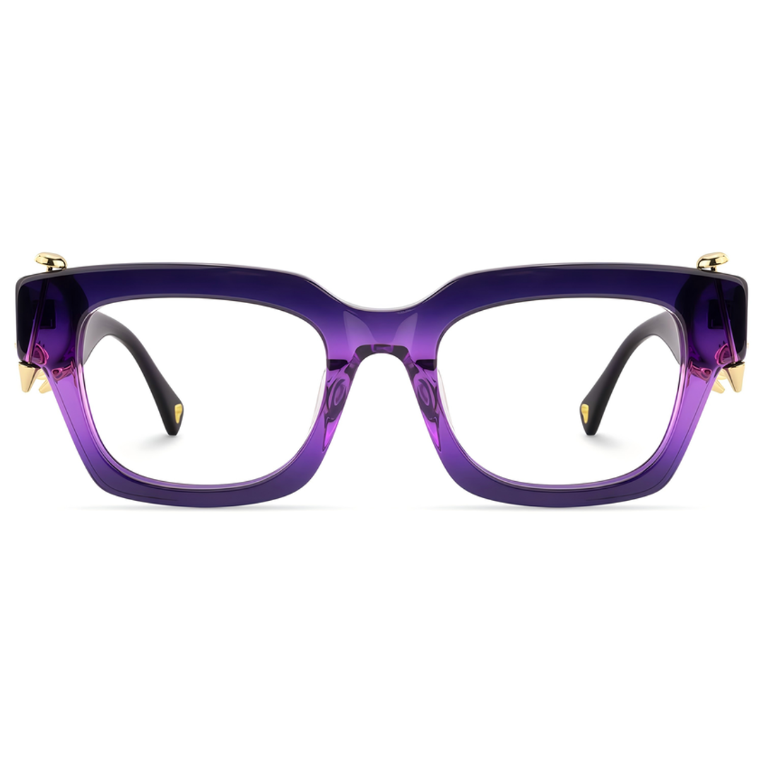 Coral Acetate Eyewear [Purple]