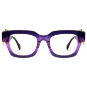 Coral Acetate Eyewear [Purple]