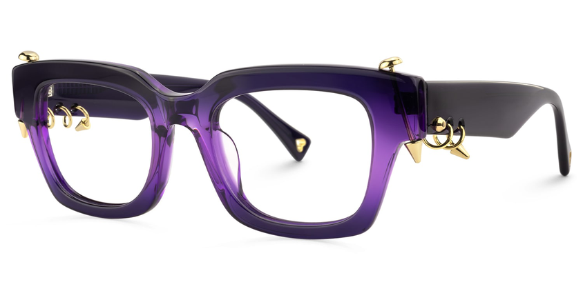 Coral Acetate Eyewear [Purple]