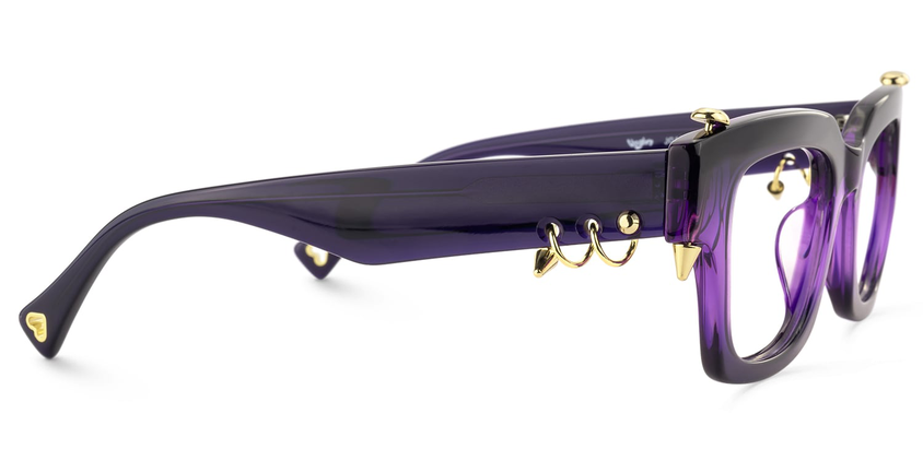 Coral Acetate Eyewear [Purple]