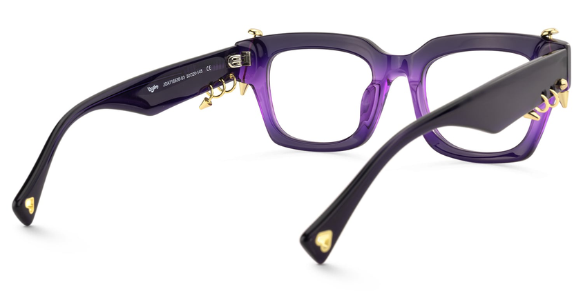 Coral Acetate Eyewear [Purple]