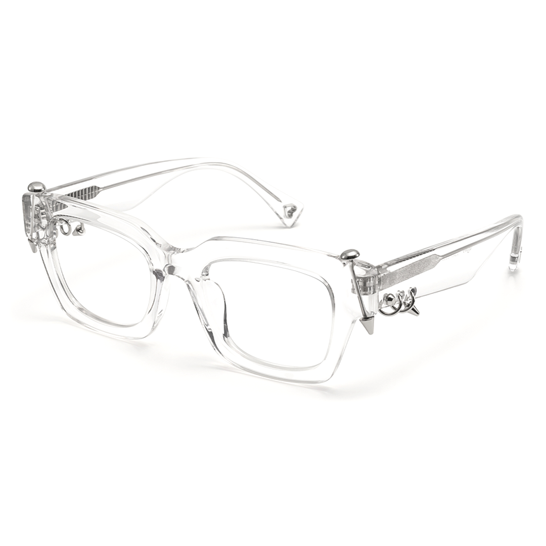 Coral Acetate Eyewear [White]