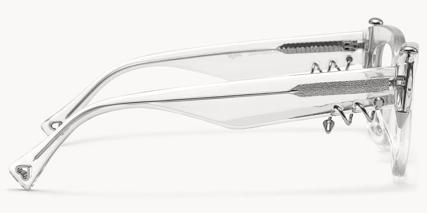 Coral Acetate Eyewear [White]