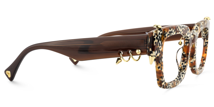 Coral Acetate Eyewear [Leopard]