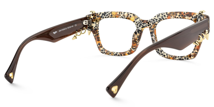 Coral Acetate Eyewear [Leopard]