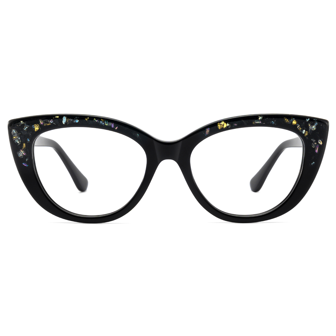 Aura Acetate Eyewear [Black]