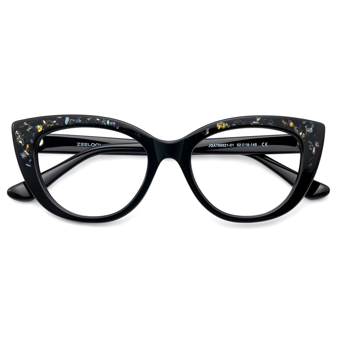Aura Acetate Eyewear [Black]