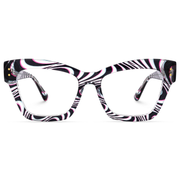 Decode Acetate Eyewear [Zebra Black]