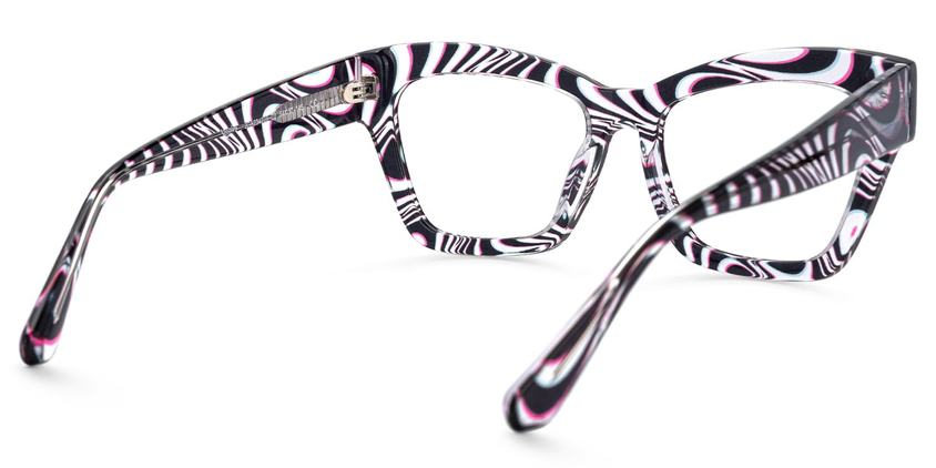 Decode Acetate Eyewear [Zebra Black]