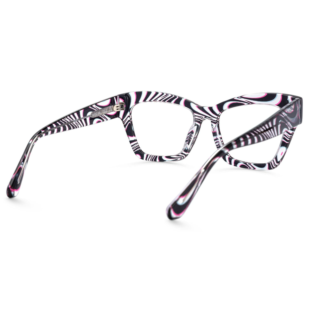 Decode Acetate Eyewear [Zebra Black]