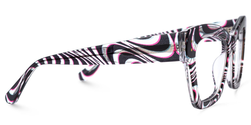 Decode Acetate Eyewear [Zebra Black]