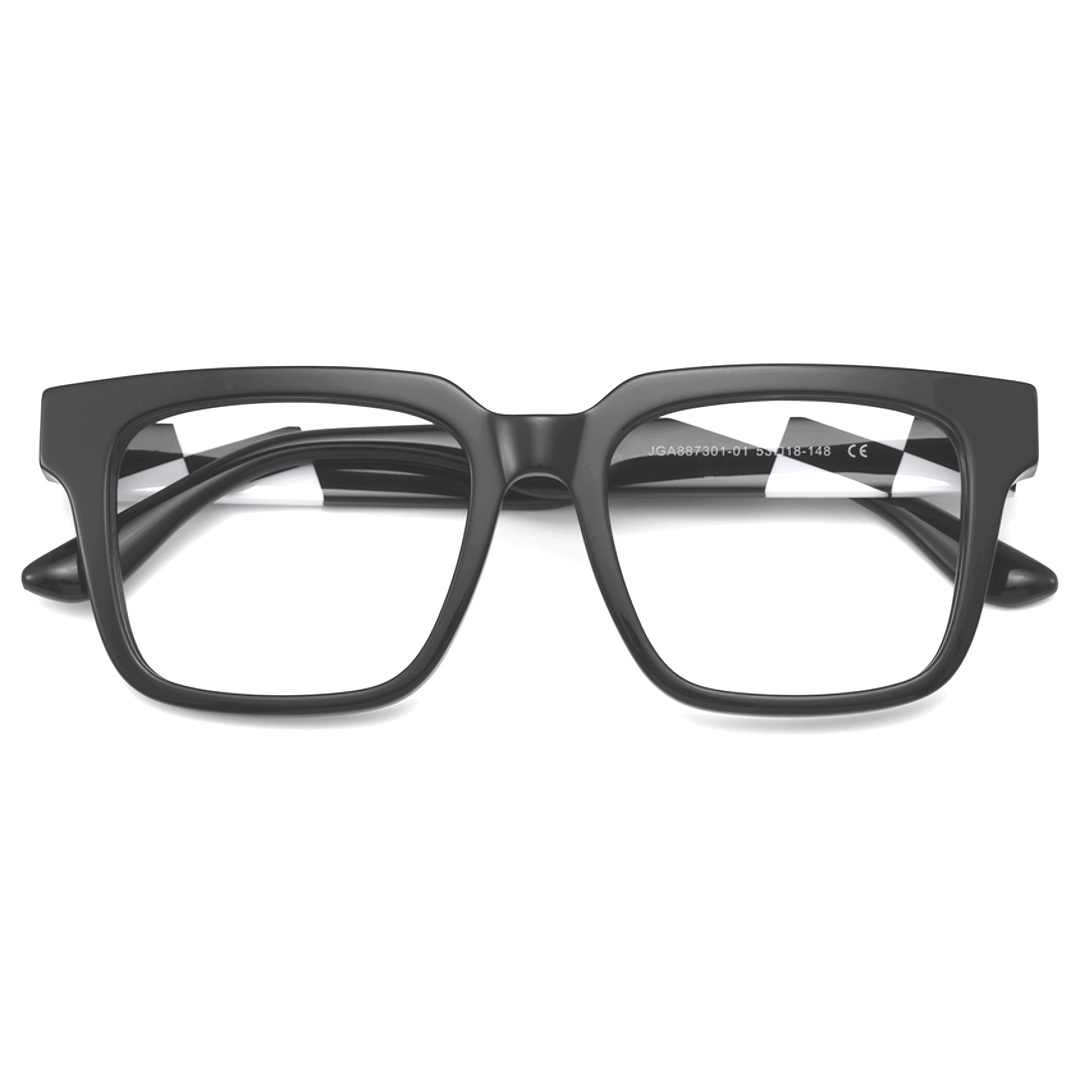 Jasper Acetate Eyewear [Black]
