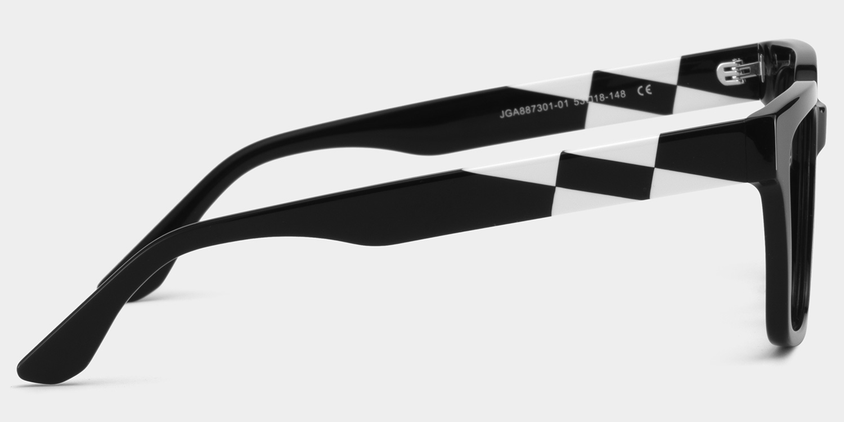 Jasper Acetate Eyewear [Black]