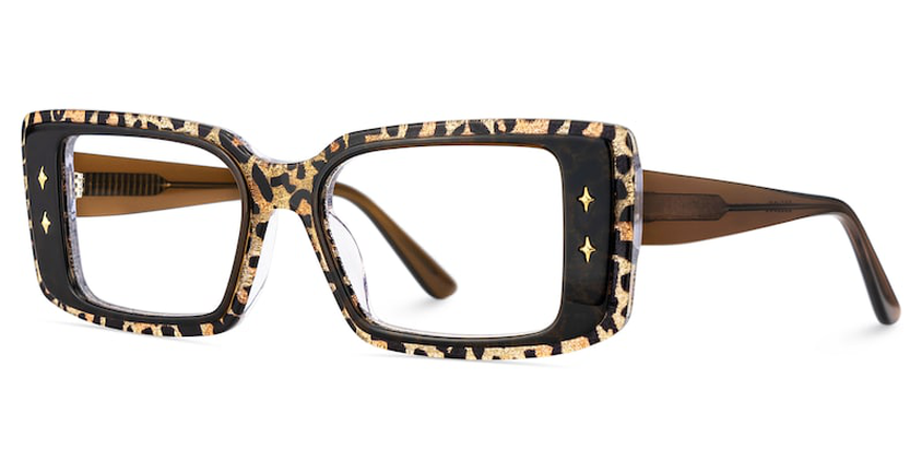 Ellis Acetate Eyewear[Leopard]