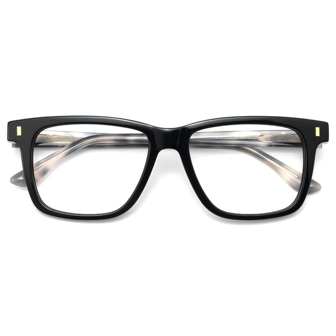 Muse Acetate Eyewear [Smoke Black]