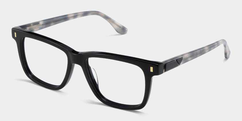 Muse Acetate Eyewear [Smoke Black]