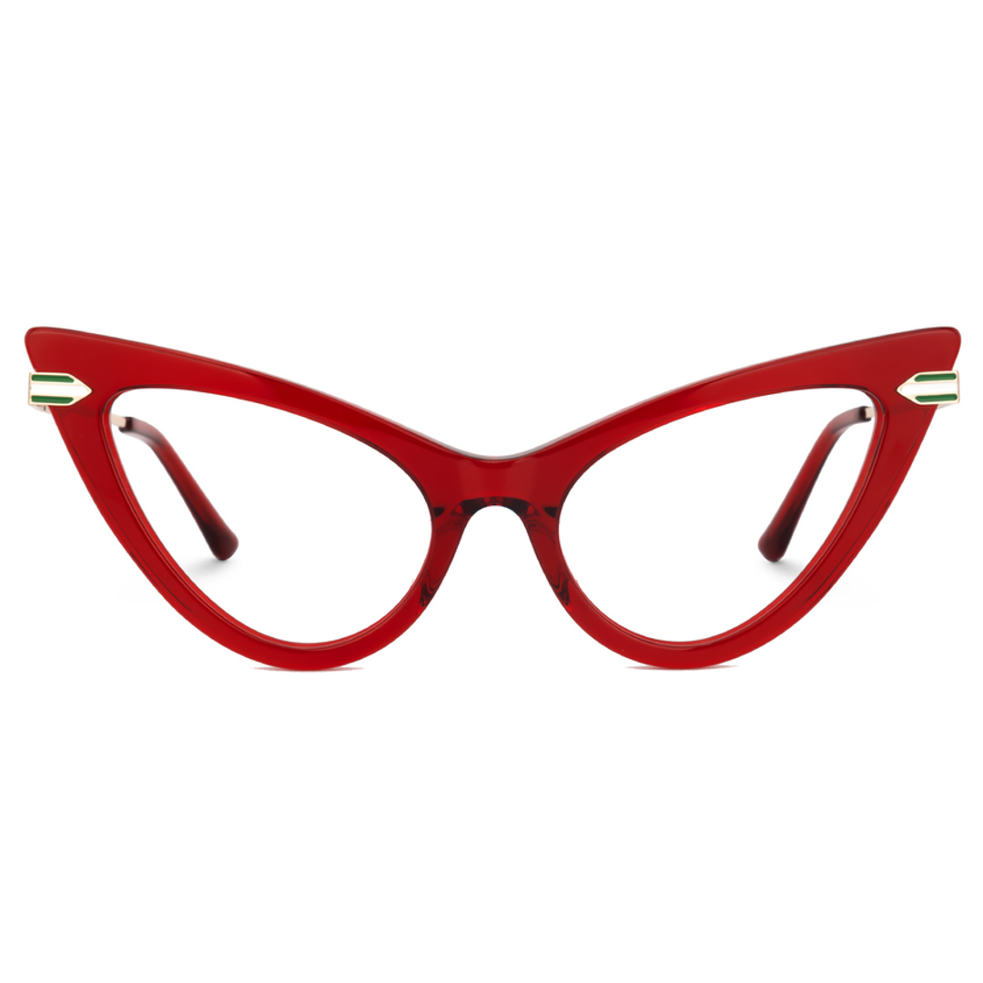 Relic Acetate Eyewear [Cherry Red]