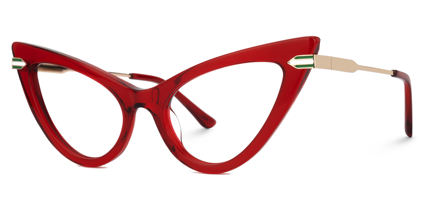Relic Acetate Eyewear [Cherry Red]