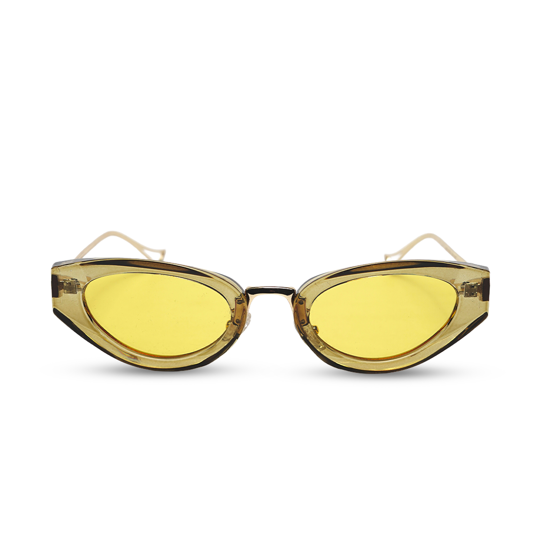 Aurora Yellow Sunglasses