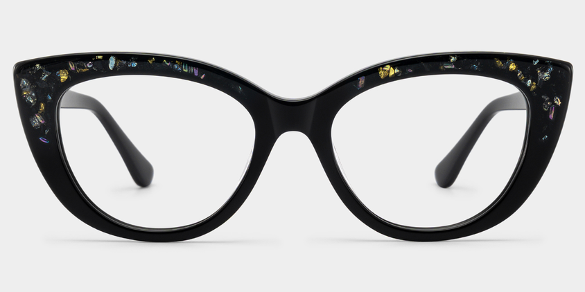 Aura Acetate Eyewear [Black]