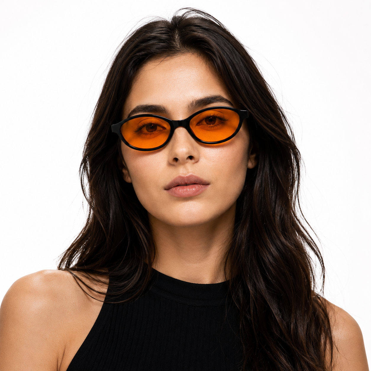 Situationship Orange Sunglasses