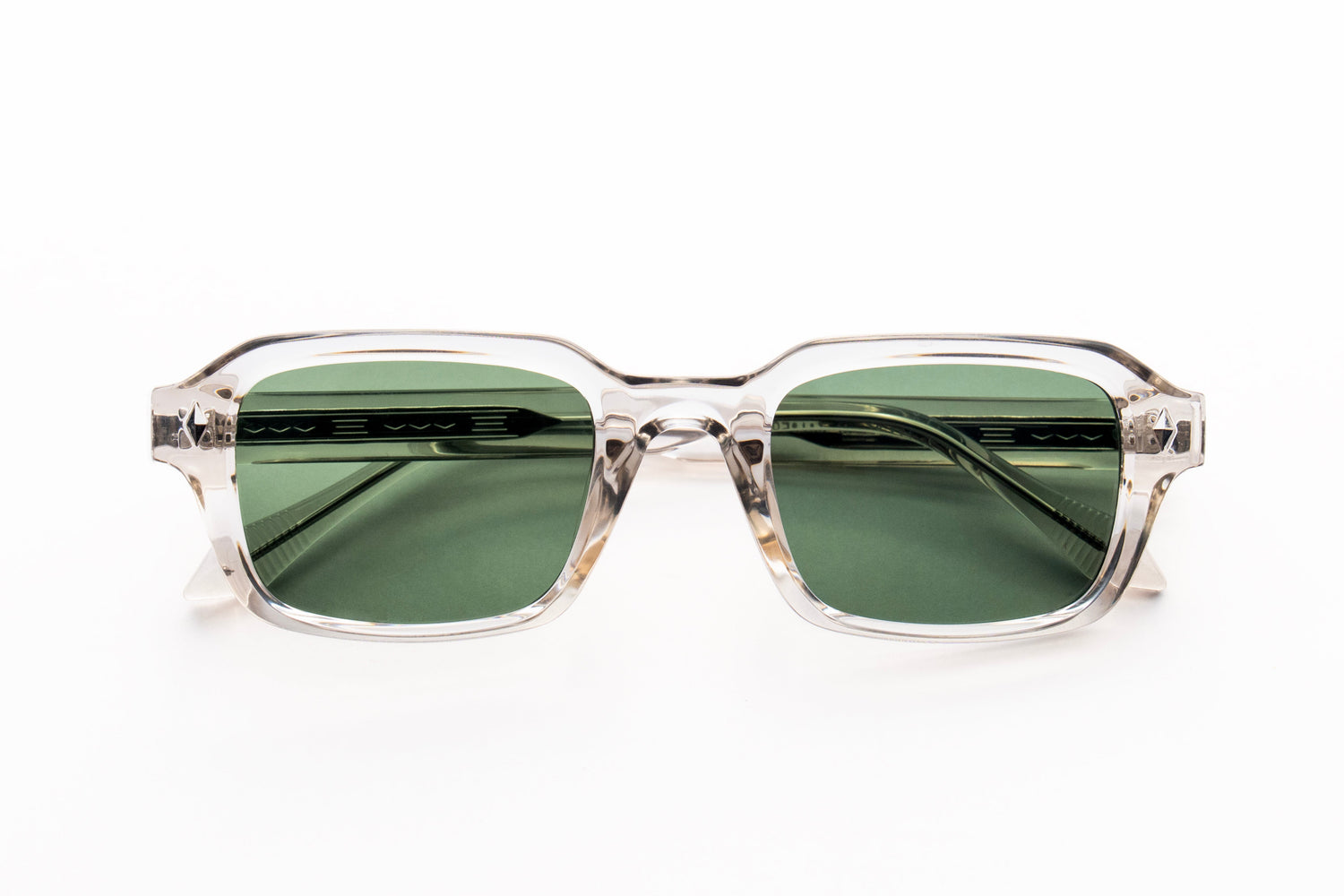 Dom [Transparent Green] Sunglasses