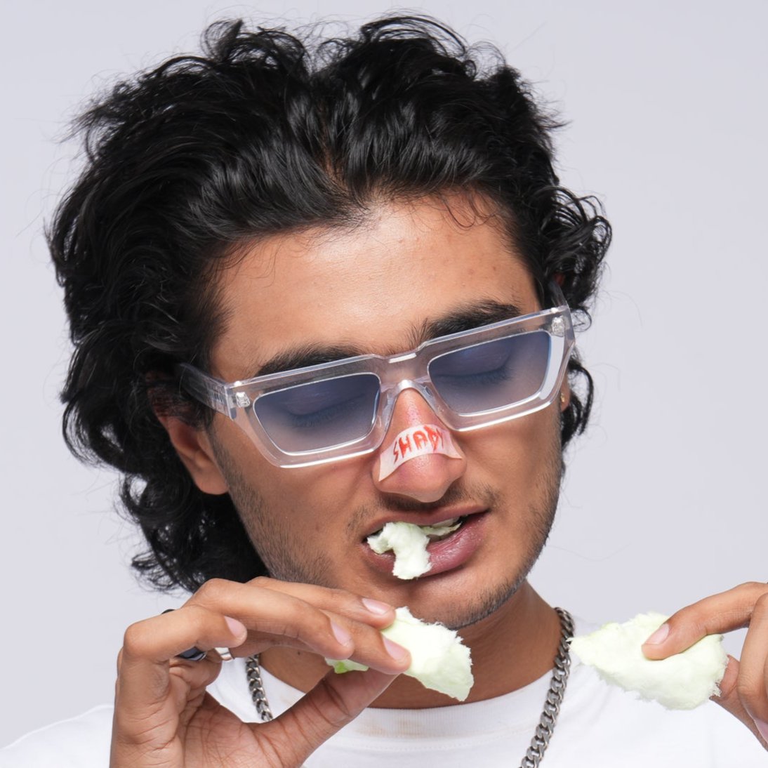Frozen Acetate Sunglasses
