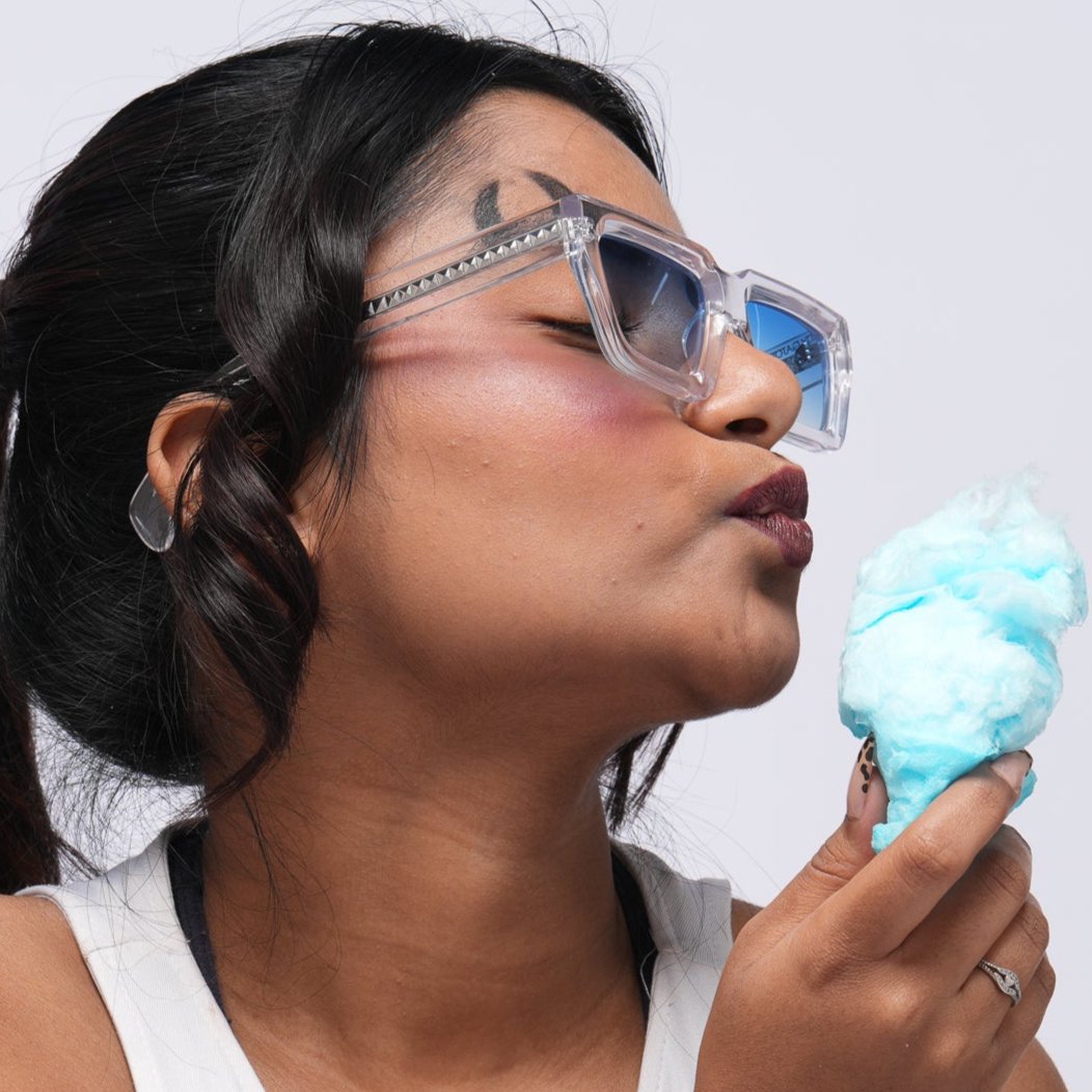 Frozen Acetate Sunglasses
