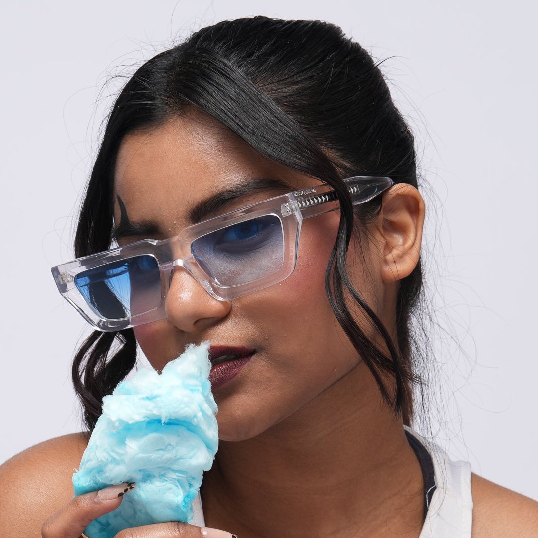 Frozen Acetate Sunglasses